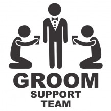Groom support team
