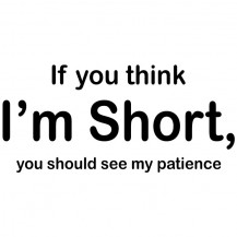If You Think I’m Short